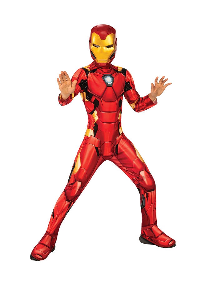 Rubies Costume Official Marvel Avengers Iron Man Classic Childs Costume, Kids Superhero Fancy Dress 