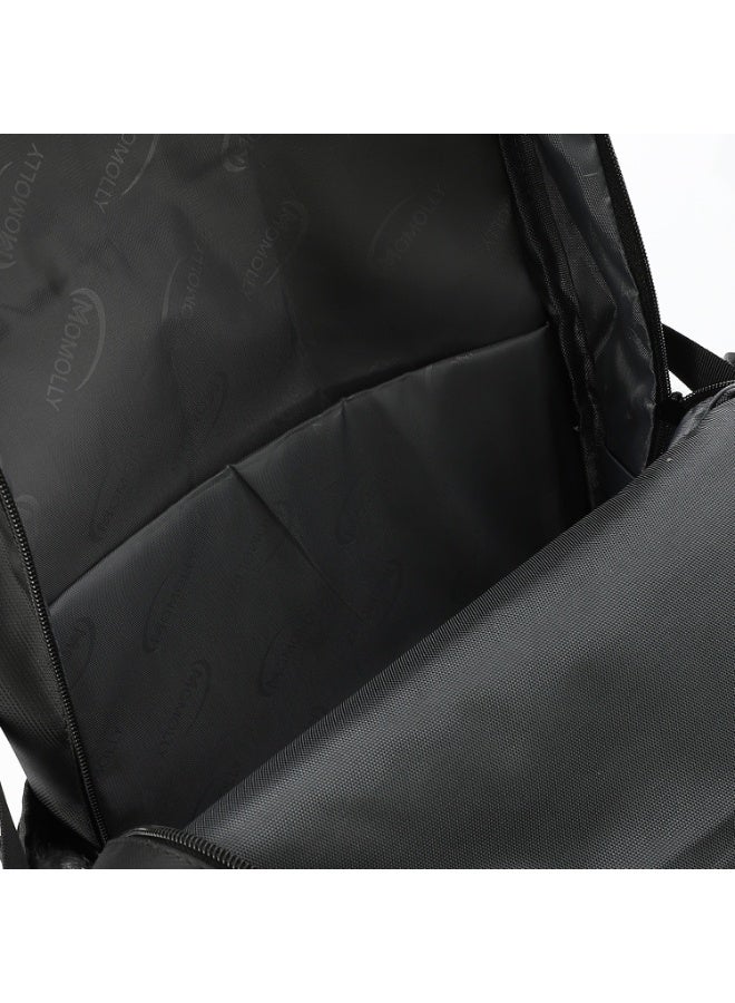 MOMOLLY Laptop Backpack 20 Inch (45cm) – Lightweight with 3 Zippers, internal Pockets, Laptop Pad & Adjustable Straps – Ideal for everyday use - Image 4