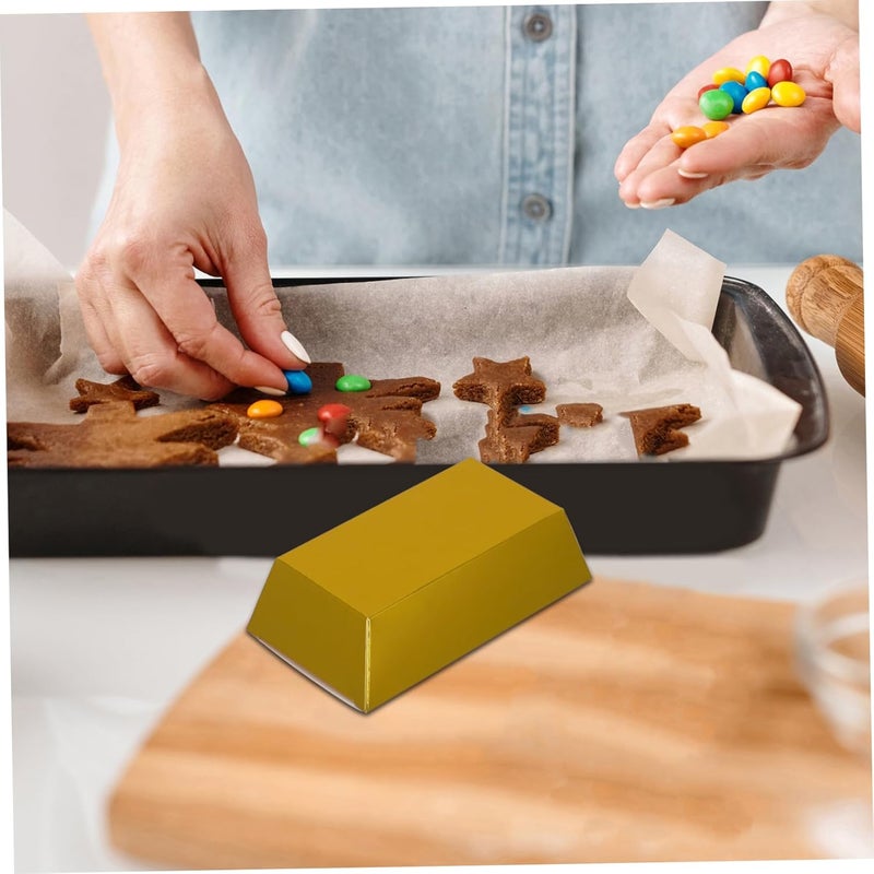 WEKADRIN 24pcs Gold Bar Candy Boxes Foldable Present Boxes for Weddings Christmas and Halloween Parties Elegant Chocolate Packaging for Festive Celebrations and Themed Events - Image 4