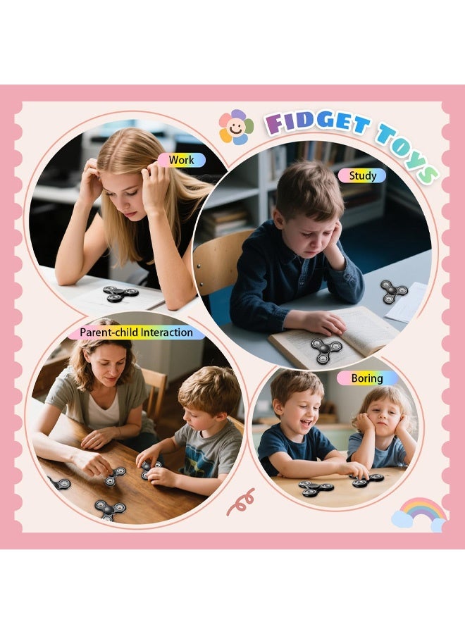 Fidget Spinner, Sensory Fidget Toy Anxiety Relief for Adults, Stress Relief Fidget Toys for Adults Kids 8-12 with ADHD Autism, Birthday Gifts Classroom Prize for Kids Teens - Image 5