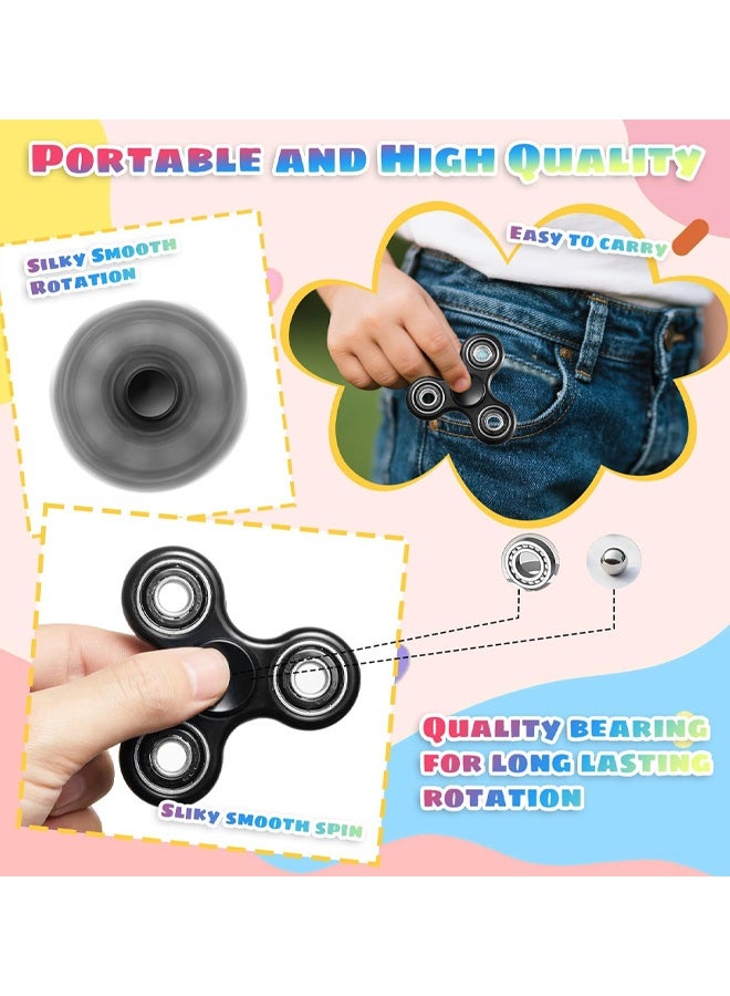 Fidget Spinner, Sensory Fidget Toy Anxiety Relief for Adults, Stress Relief Fidget Toys for Adults Kids 8-12 with ADHD Autism, Birthday Gifts Classroom Prize for Kids Teens - Image 2