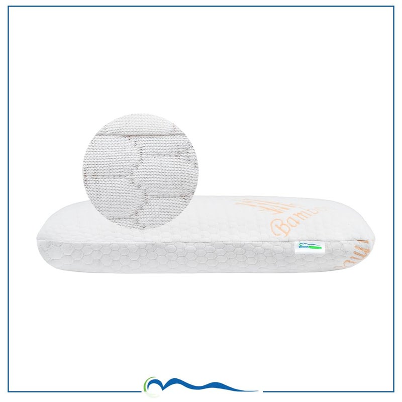 SLEEP & HEALTH Sleep Health Memory Foam Pillow 4 Standard  - Image 3