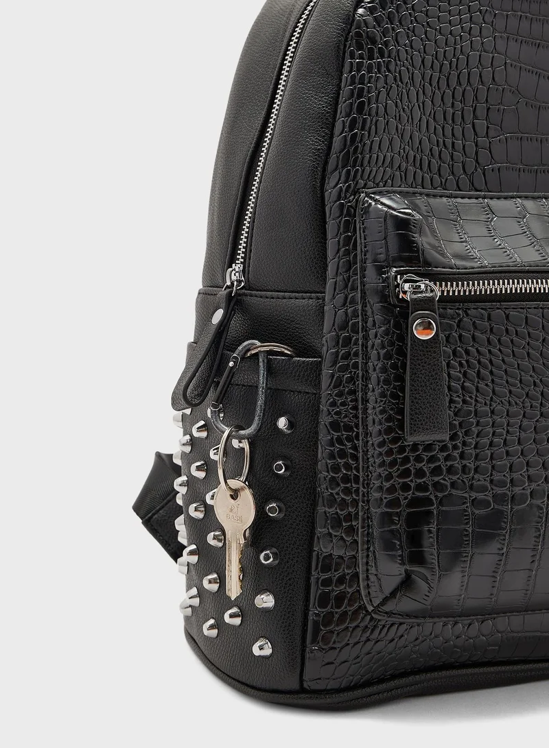 Seventy Five Studded Detail Casual Backpack