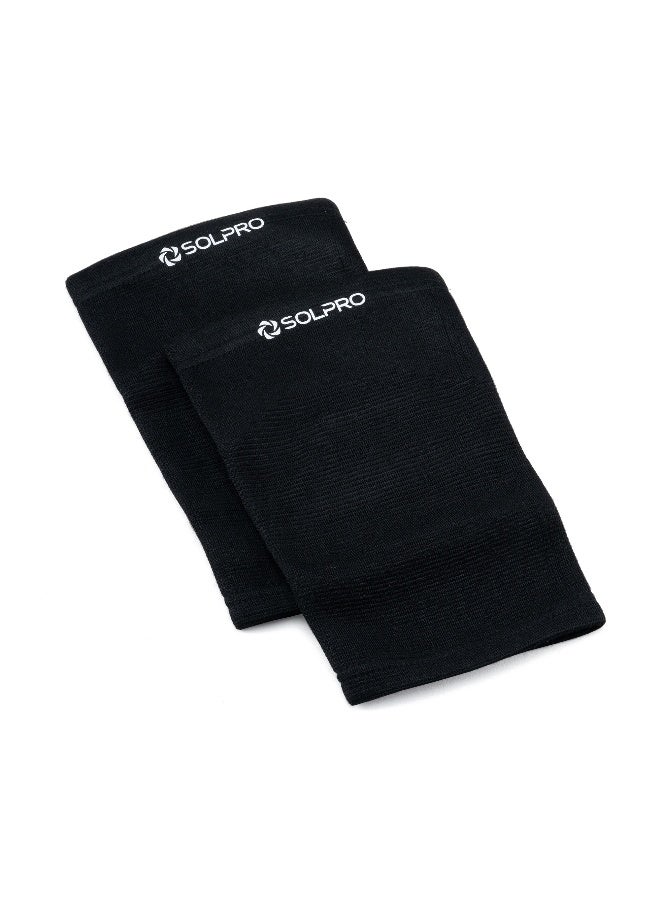 SOLPRO Knexa Knee Guard for Men & Women | Joint Stabiliser for All Sports, Gym & Rehab Workouts | Joint Pain Relief for Active Lifestyle Injury Recovery & Arthritis (Black) - Image 1