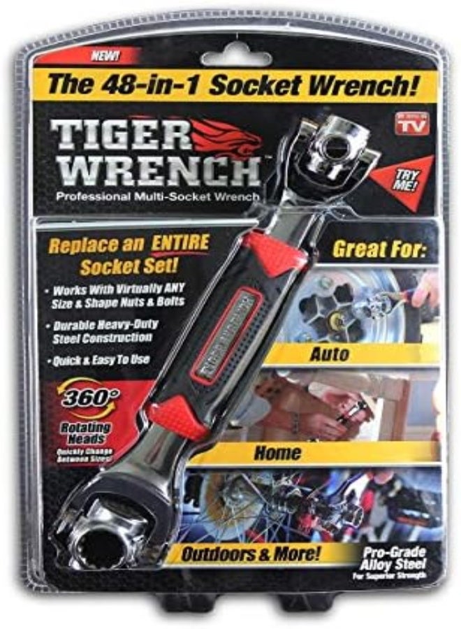 AKDC AKDC  Tw-Mc12/4 Ontel 48 Tools In One Socket | Works With Spline Bolts, 6-Point, 12-Point, Torx, Square Damaged Bolts And Any Size Standard Or Metric  - Image 2
