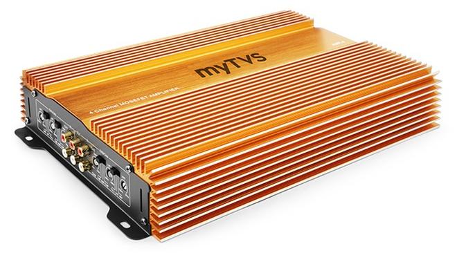 myTVS 4 Channel Car Amplifier for Subwoofer & Android Player - 60W MOSFET AMP-4 - Image 1