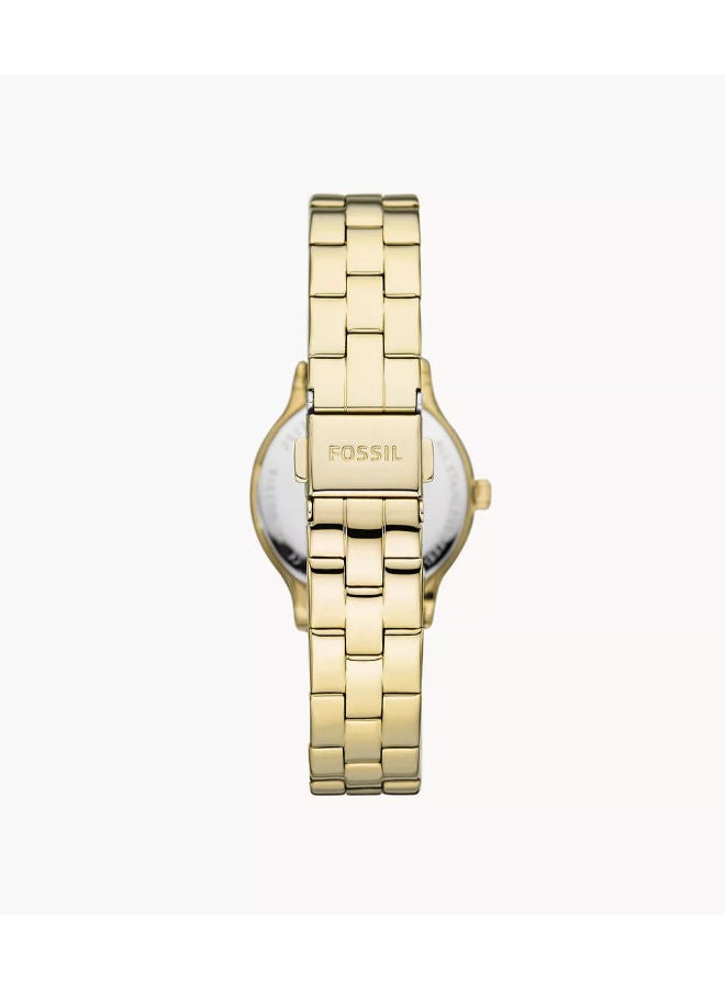 FOSSIL Women Stainless Steel Analog Wrist Watch BQ3916 - Image 2