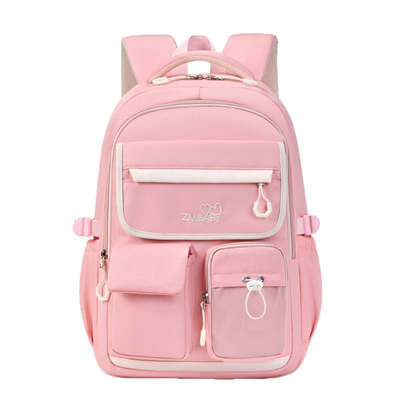 Kids School Backpack Oxford Cloth Lightweight Load Reduction - Image 5