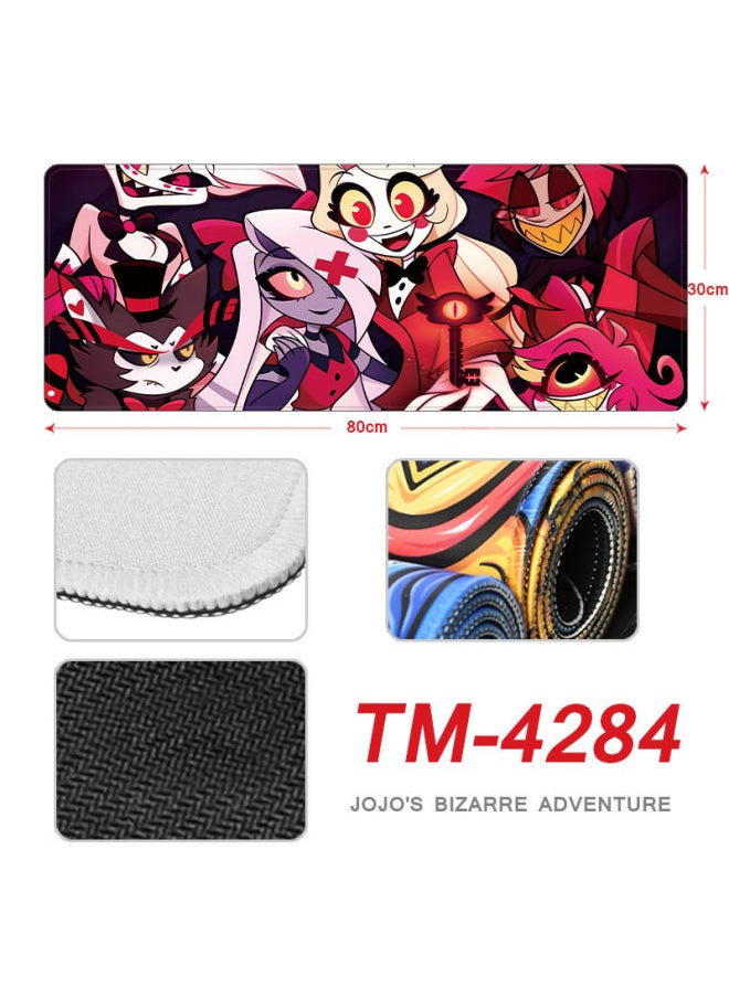 Inferno Inn Perimeter Printed Mouse Pad Cartoon Anime Non-Slip Super Large Edge Locking Mouse Pad Office Desk Mat-Color:30*80cm-Pattern:tm-4414  - Image 3