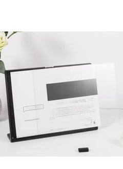 Eckek Eckek  ABS Plastic Sign Holder，Menu Displays L Shape Sign Stand  - Image 3