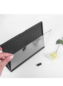 Eckek Eckek  ABS Plastic Sign Holder，Menu Displays L Shape Sign Stand  - Image 4
