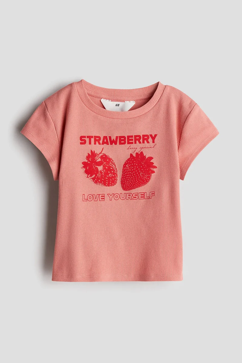 اتش اند ام Ribbed T-Shirt