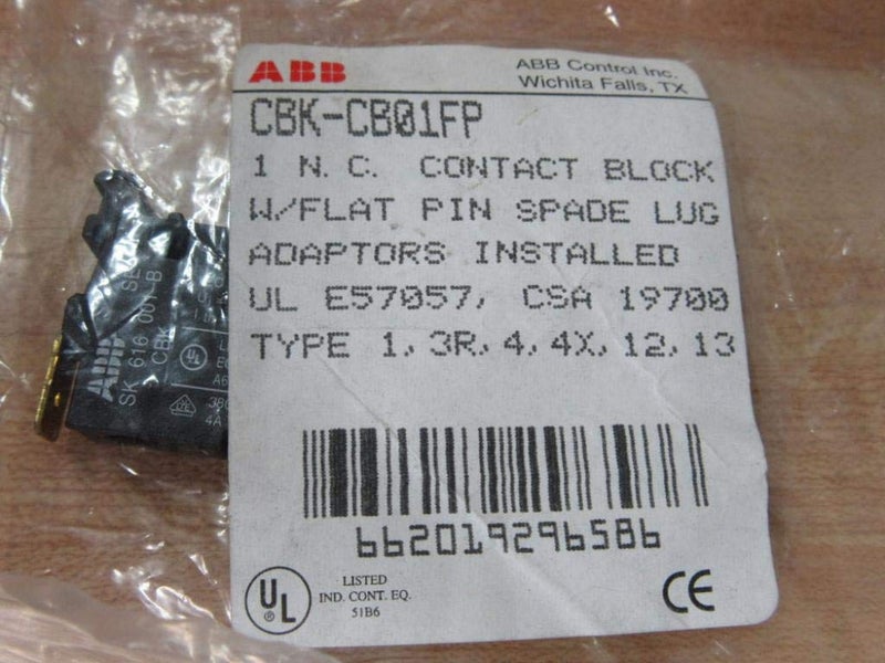 ABB SK616001B Contact Block SK616001B - Image 2