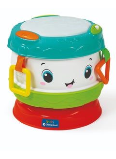 Clementoni Clementoni Baby Activity Drum, Battery Operated | Interactive Musical Intrument for Baby and Toddler | Helps with Motor Skill Development | Bright Colors | Early Development Toy | Perfect Gift for Baby and Toddler | Musical Toy  - Image 4