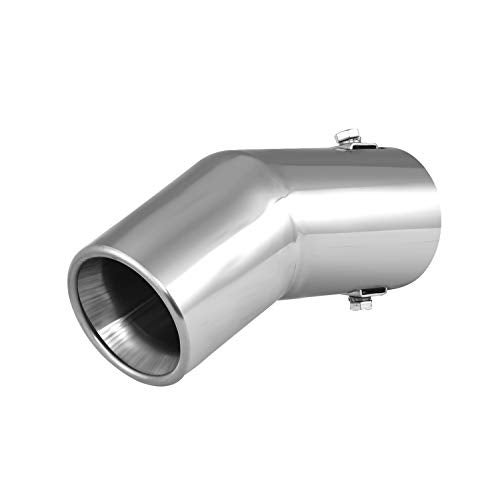 Tritrust Exhaust tip - to Fit 1.5 to 2 Inch Exhaust Tail Pipe Diameter- Stainless Steel to give Chrome Effect - Car Muffler Tips - Image 1