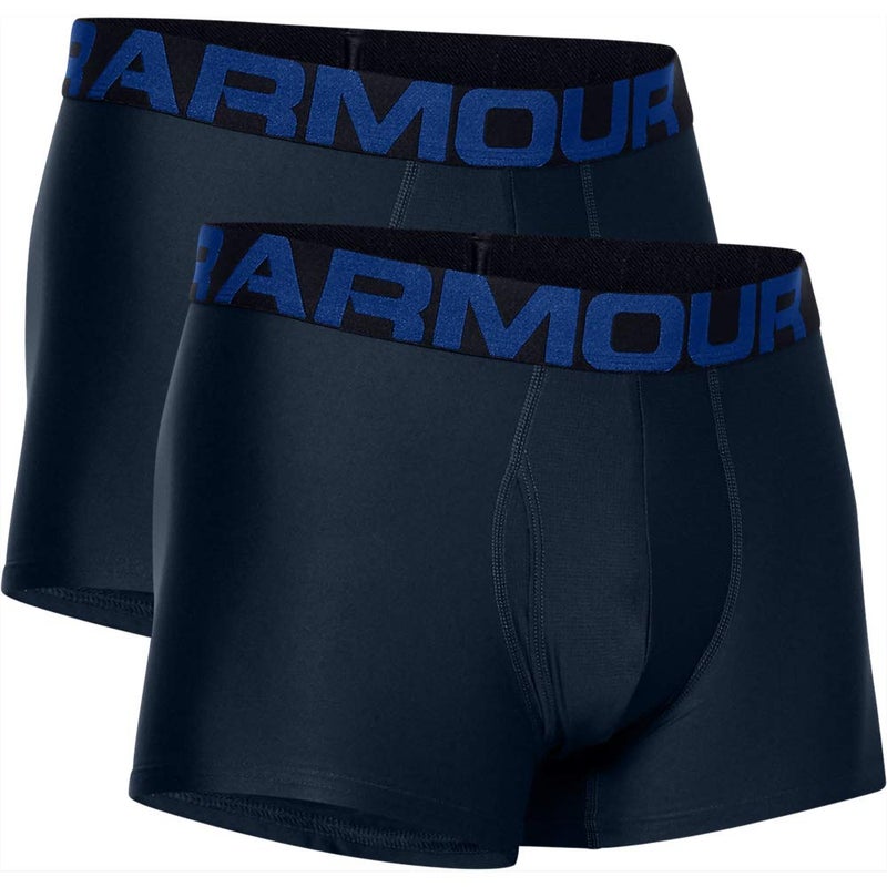 Under Armour mens Tech 3-inch Boxerjock 2-Pack, Academy Blue (408)/Academy Blue, 5X-Large - Image 4