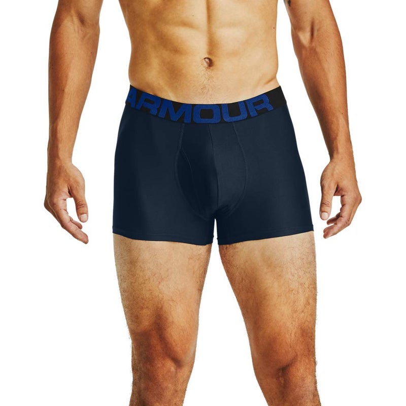 Under Armour mens Tech 3-inch Boxerjock 2-Pack, Academy Blue (408)/Academy Blue, 5X-Large - Image 1