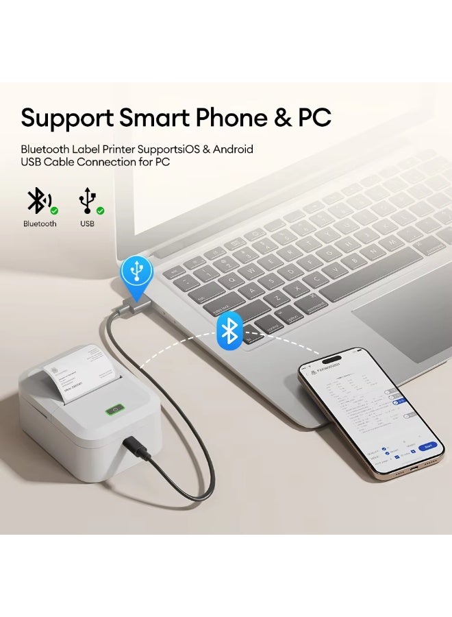 Marklife X2 Thermal Label Printer 2 Inch Portable Mini Self-adhesive Maker RFID Auto-Recognize Label Printing Sticker Machine - Image 2