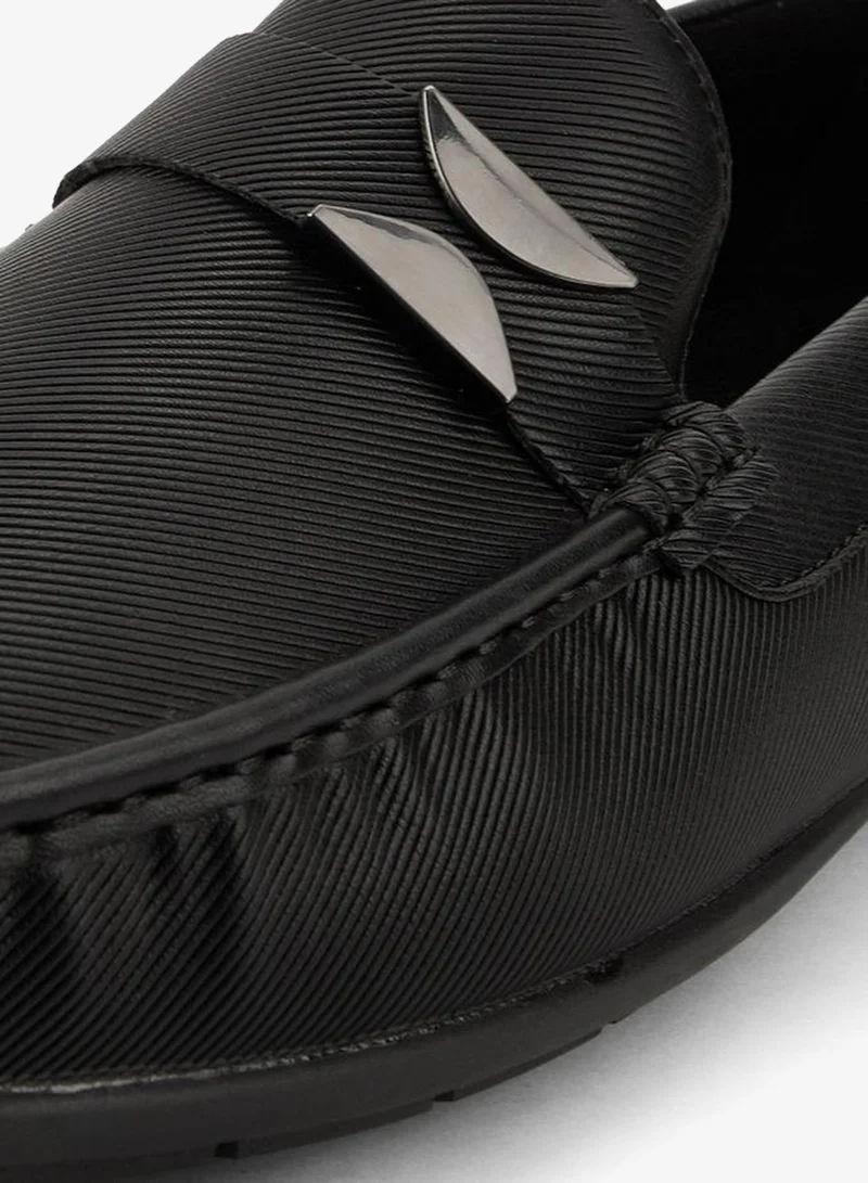 LBL by Shoexpress BLACK Men Slip-On Loafers for Men | Best Price UAE