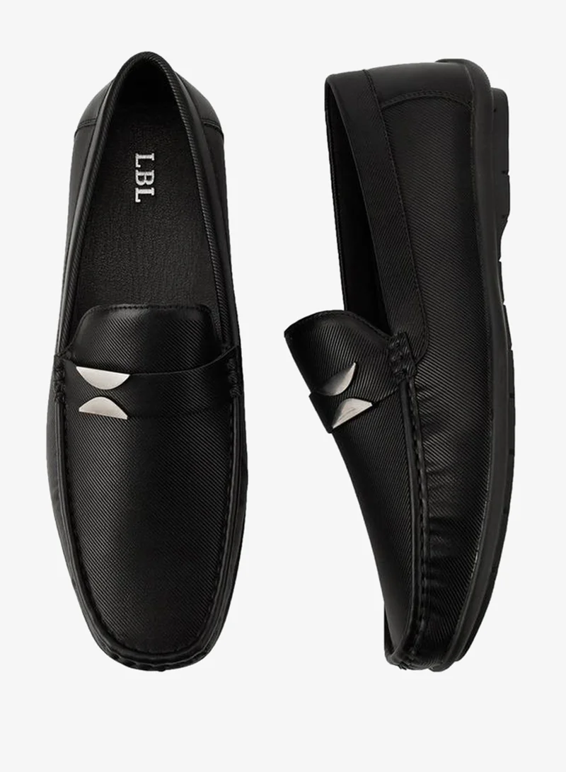 LBL by Shoexpress BLACK Men Slip-On Loafers for Men | Best Price UAE