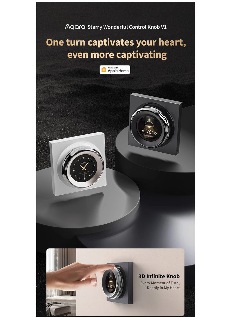 Aqara Aqara Touchscreen Dial V1 rotary dial wall switch  - Image 2