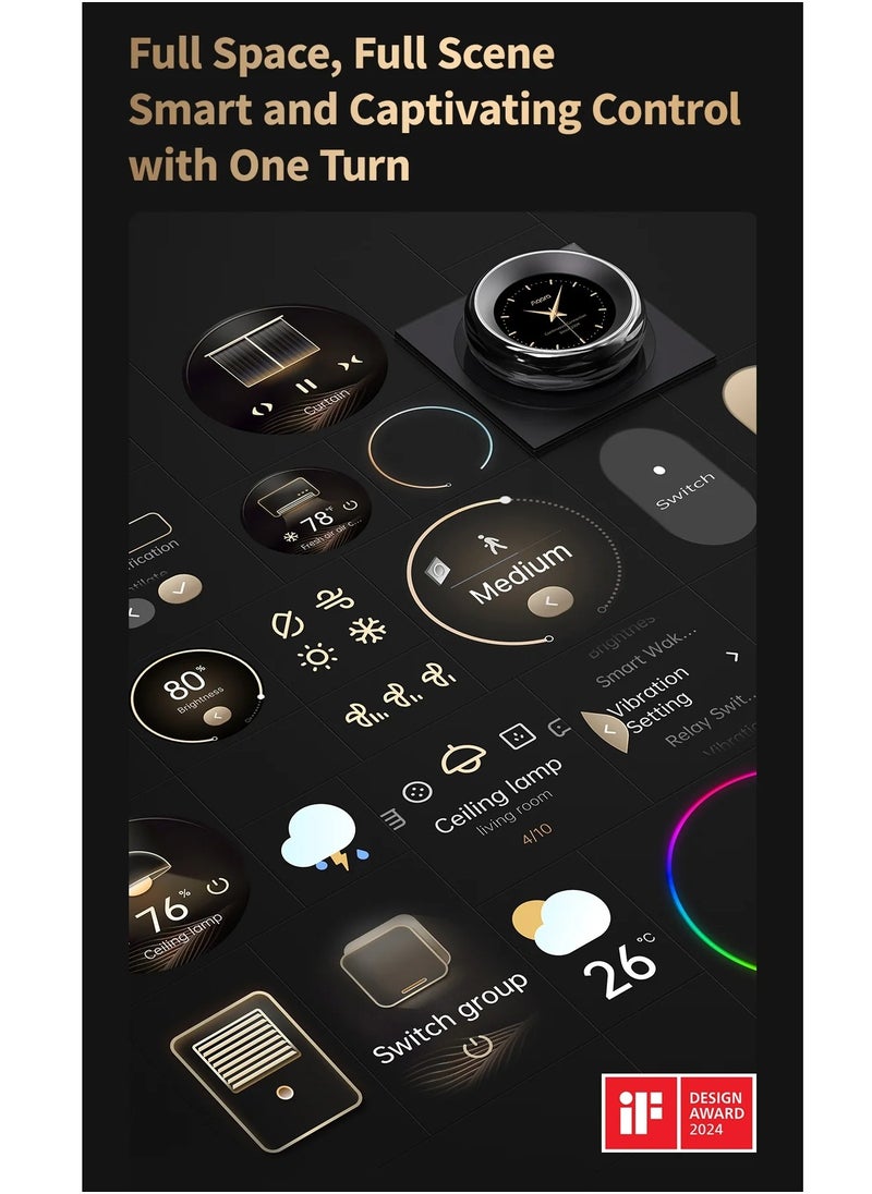 Aqara Aqara Touchscreen Dial V1 rotary dial wall switch  - Image 5