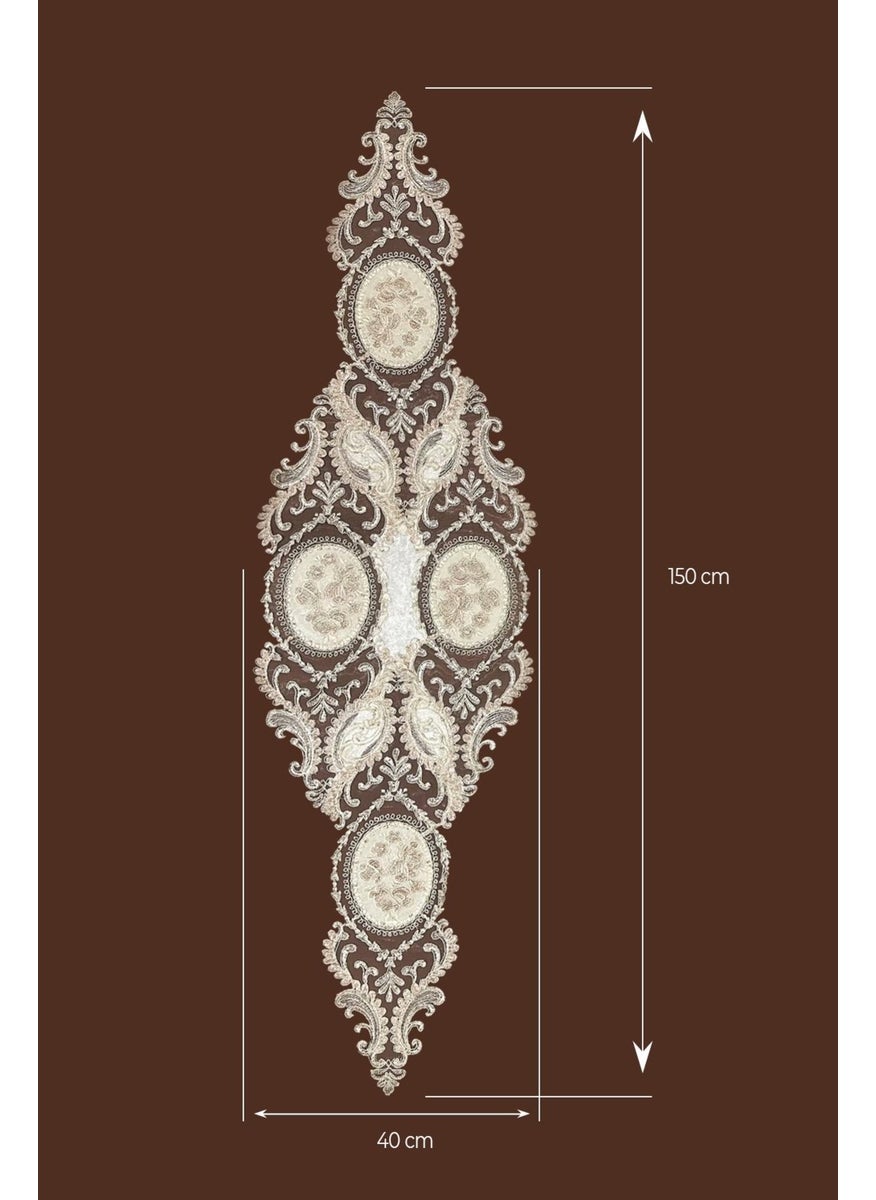 Viceroy French Lace Single Runner 150X40 cm Tablecloth - pzsku/Z30A0D0EEF1B5DF4463B6Z/45/_/1740652542/38860828-cf7a-4f42-839e-2c7c03cd86a8