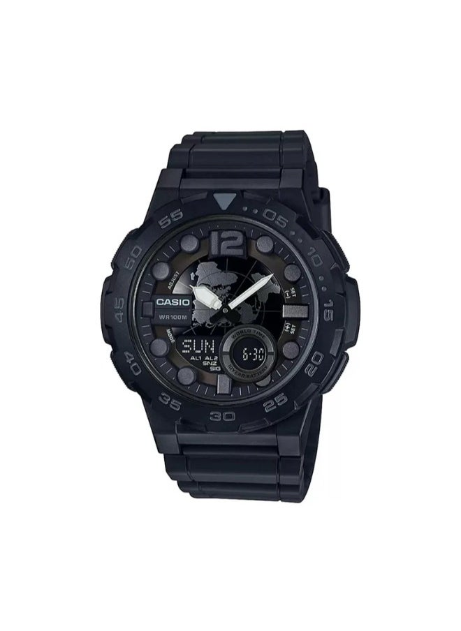 CASIO - Rubber Analog Watch AEQ-100W-1BVDF - Image 1