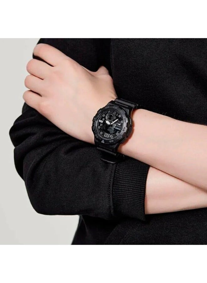 CASIO - Rubber Analog Watch AEQ-100W-1BVDF - Image 1