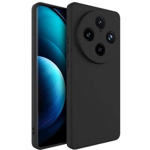 Spazy Case® Oppo F27 Pro Plus 5G Back Cover | Soft Silicone Slim Back Case Cover for Oppo F27 Pro Plus 5G - Black - Image 1