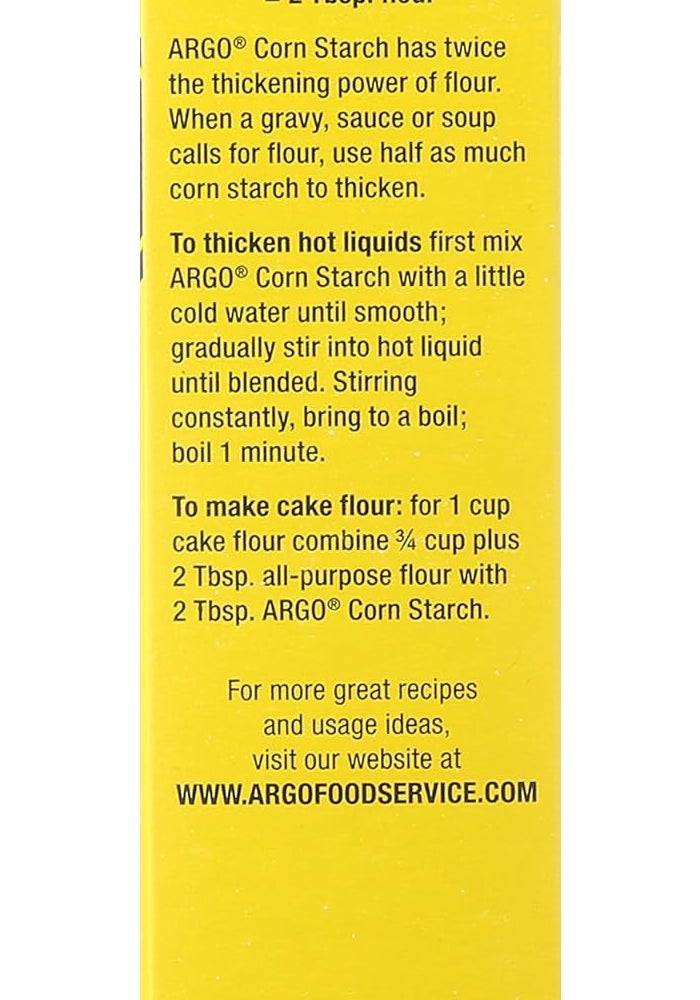 Argo 100% Pure Corn Starch - 1 Pound (16 oz) Foodservice - Image 3