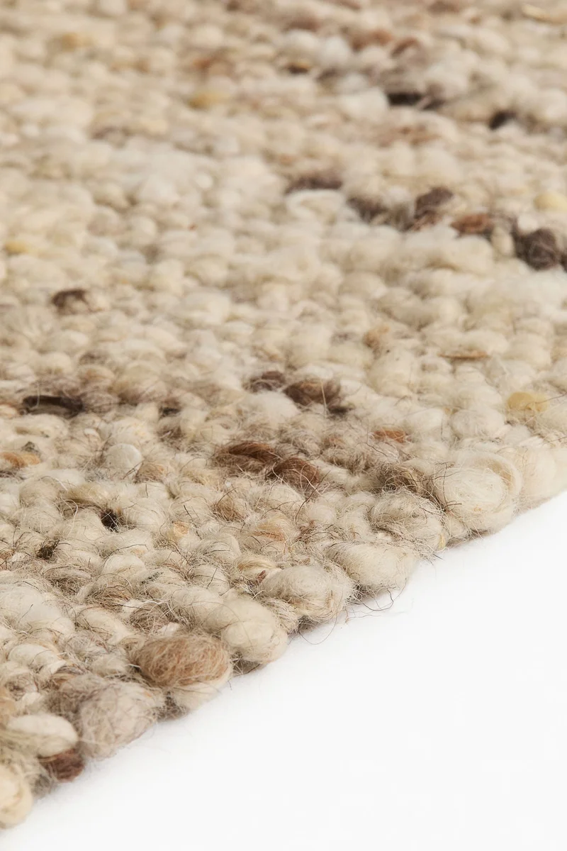 اتش اند ام سجادة من مزيج الصوف