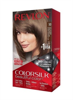 Colorsilk Beautiful Permanent Hair Colour 50 Light Ash Brown