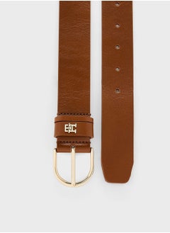 TOMMY HILFIGER Logo Detail Allocated Buckle Hole Belt  - Image 2