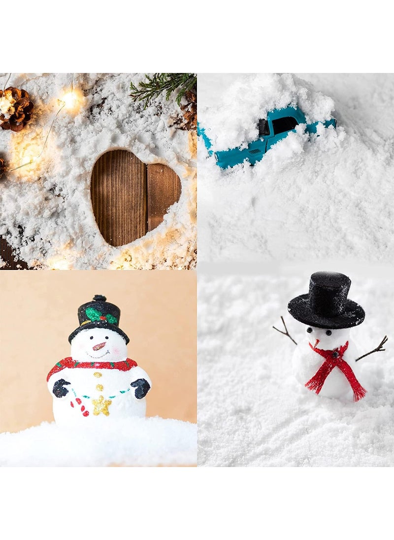 UraXx UraXx Artificial Snow Powder Sodium Polyacrylate 750 Gram Quick and Easy Way to Make Instant Snow Just Add Water Safe NonToxic Pack of 3 x 250750 Gram  - Image 4
