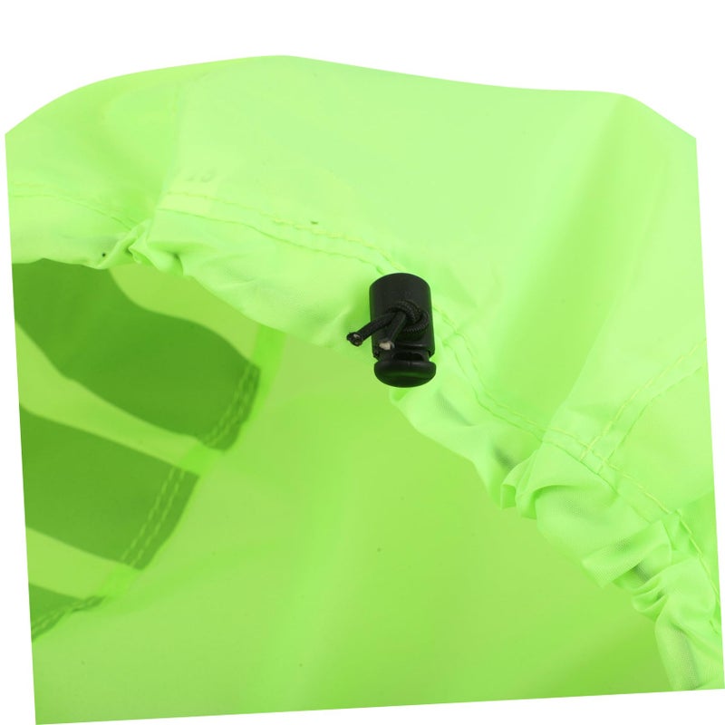 High Visibility Reflective Helmet Cover Breathable Design for Cycling Mountain Biking Rain Gear - Image 4