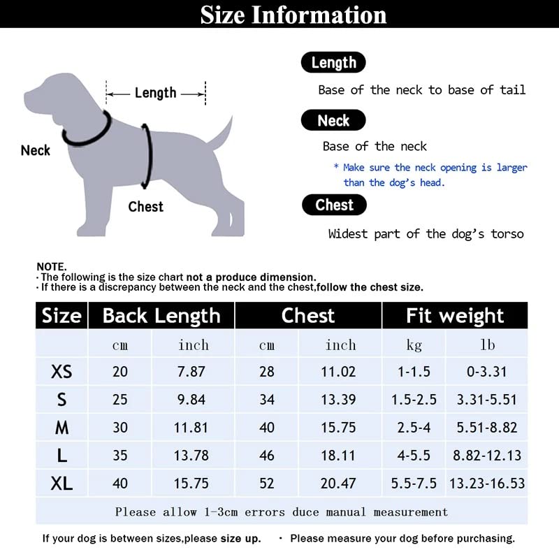 PETANGEL Small Dogs Jumpsuits with Pocket, Non Sticky Hair Pullover Puppy Four -Legged Bodysuit Clothes, Striped Patchwork Puppy Romper Costume (Size: L, Adjustable Chest: 45cm - 50cm) - Image 5