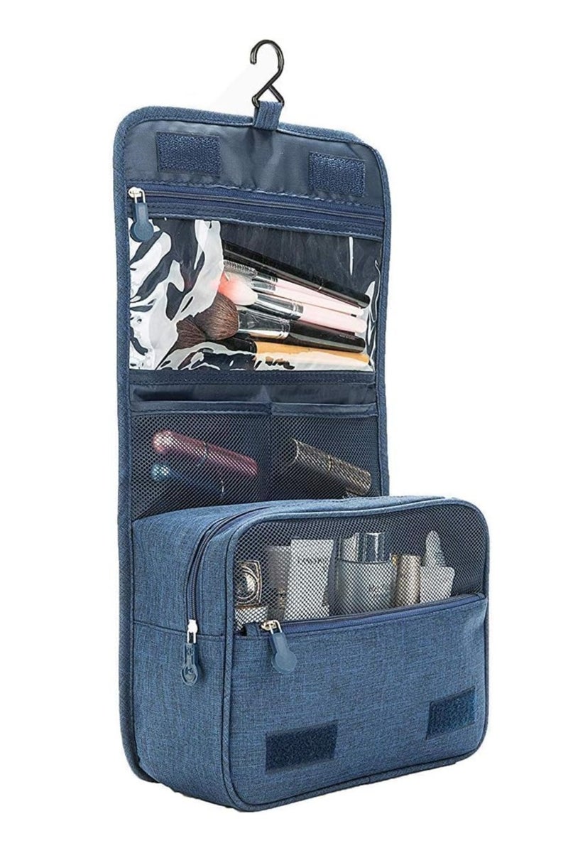 BLOOMING TIME Travel Hanging Toiletry Bag Cosmetic Makeup Organizers for Women Potrable Travel Toiletries Kit Dopp Kit for Men Shaving Bag Bathroom Shower Bag with Hook Waterproof - Image 2