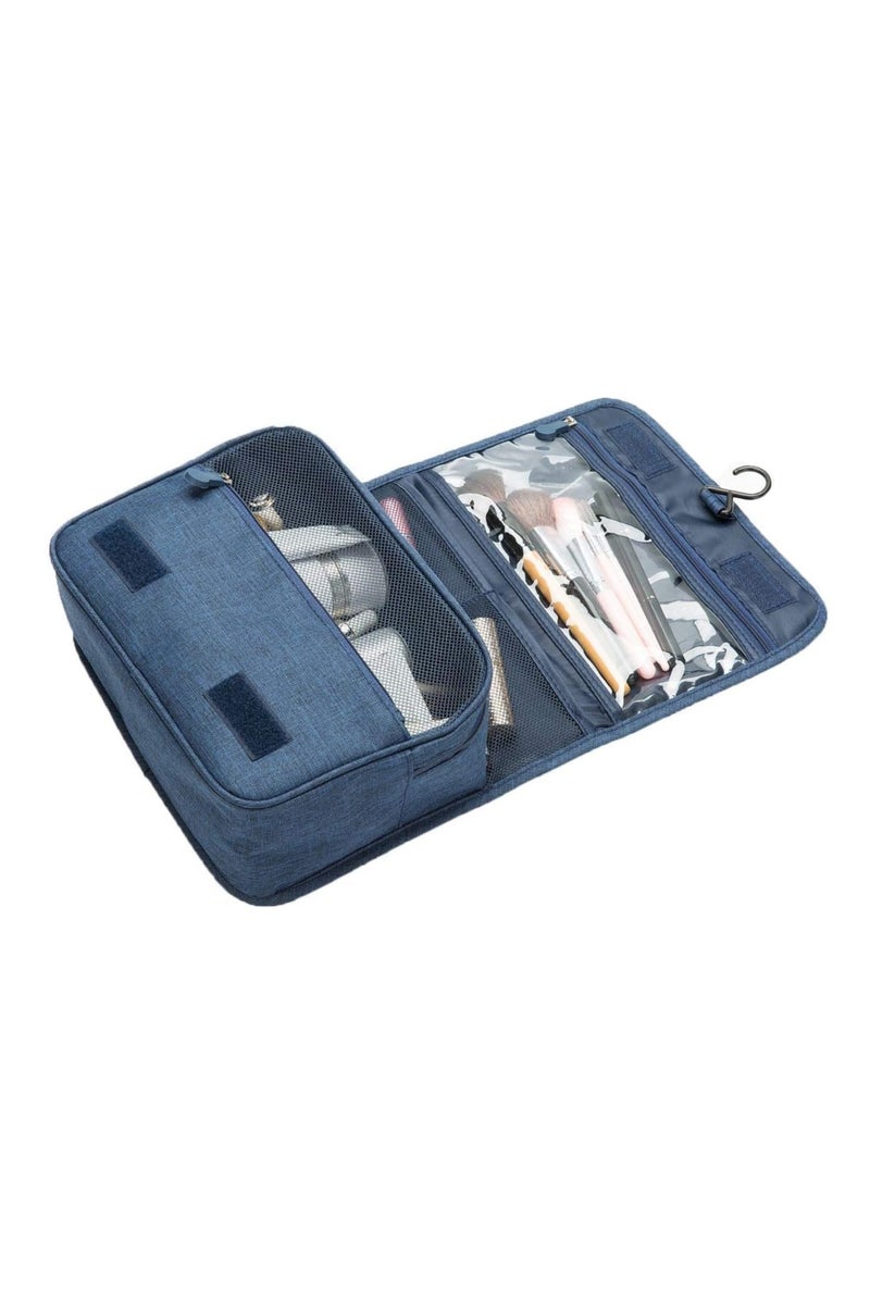 BLOOMING TIME Travel Hanging Toiletry Bag Cosmetic Makeup Organizers for Women Potrable Travel Toiletries Kit Dopp Kit for Men Shaving Bag Bathroom Shower Bag with Hook Waterproof - Image 3