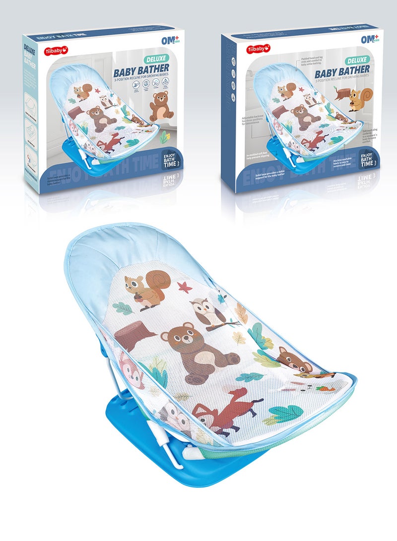 ما بيبي طفل محمولة قابلة للطي كرسي الاستحمام ، تنفس كرسي الاستحمام ، حمام الطفل مقعد - Image 5