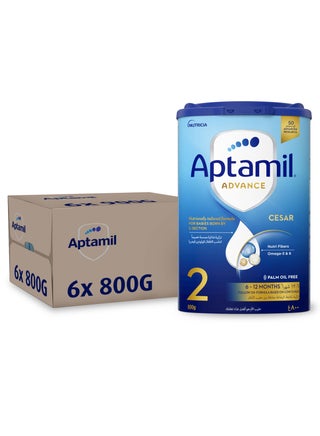 Advance Cesar 2 Follow-On Formula Milk From 6-12 Months, For C-Section Born Babies, Easy To Use Pack