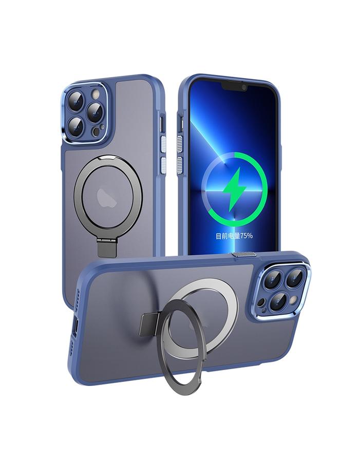 اس-توب جراب هاتف لهاتف iPhone 13 Pro Max مع حامل مغناطيسي معدني MagSafe - Image 1