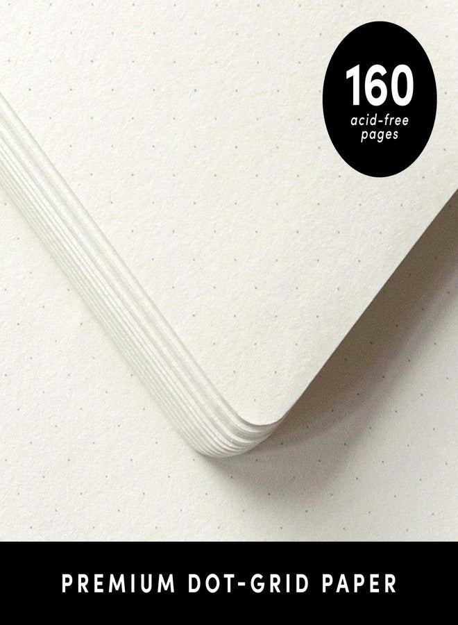 ببرج دفتر ملاحظات منقط من PAPERAGE (أزرق فاتح)، 160 صفحة، متوسط ​​5.6 بوصة × 8 بوصة - ورق سميك 100 جرام لكل متر مربع - دفتر ملاحظات ذو غلاف مقوى للعمل والمدرسة والتدوين الرصاصي - Image 4