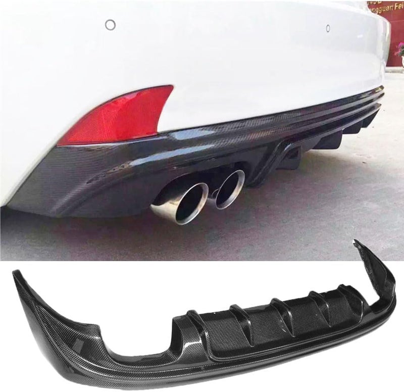 DEMULAX Carbon Fiber Rear Bumper Diffuser Lip Spoiler for Lexus IS Series - Image 5