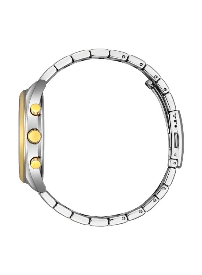 CITIZEN Stainless Steel with Two-Tone Gold Plating Strap Analog Watch AN8214-55E - 42 mm