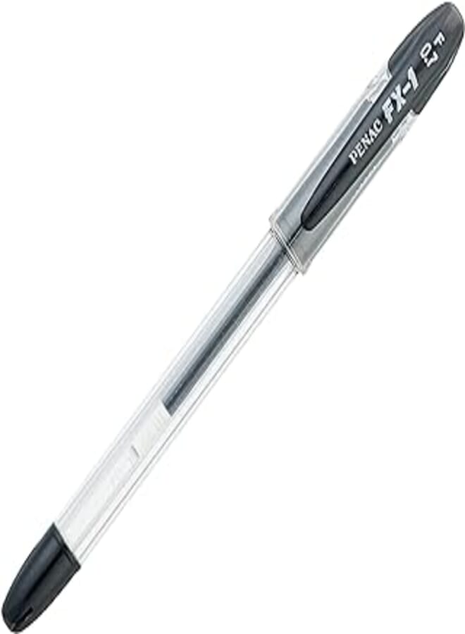 Penac ba1903-06f fx-1 gel pen, 0.7 mm - black