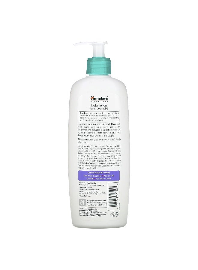 Himalaya Himalaya, Baby Lotion, Almond & Olive Oil, 13.53 fl oz (400 ml)  - Image 2