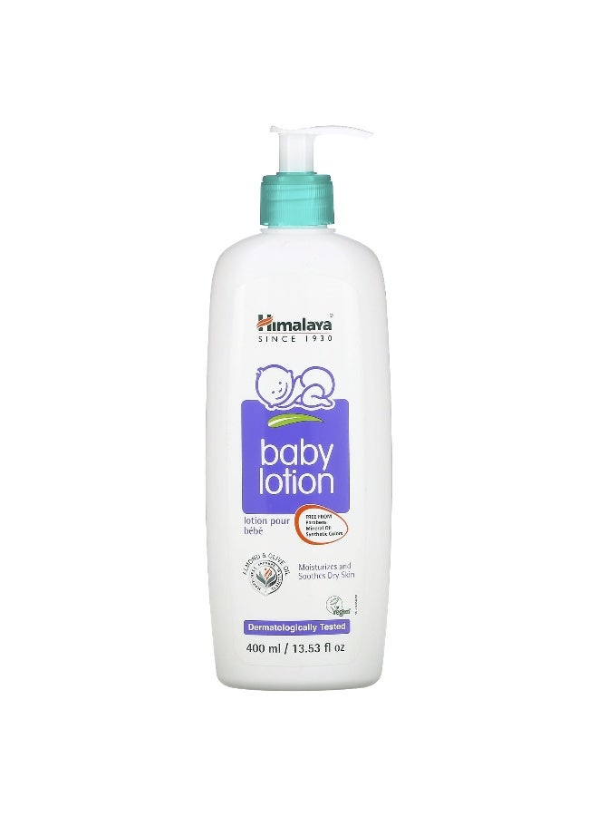 Himalaya Himalaya, Baby Lotion, Almond & Olive Oil, 13.53 fl oz (400 ml)  - Image 1