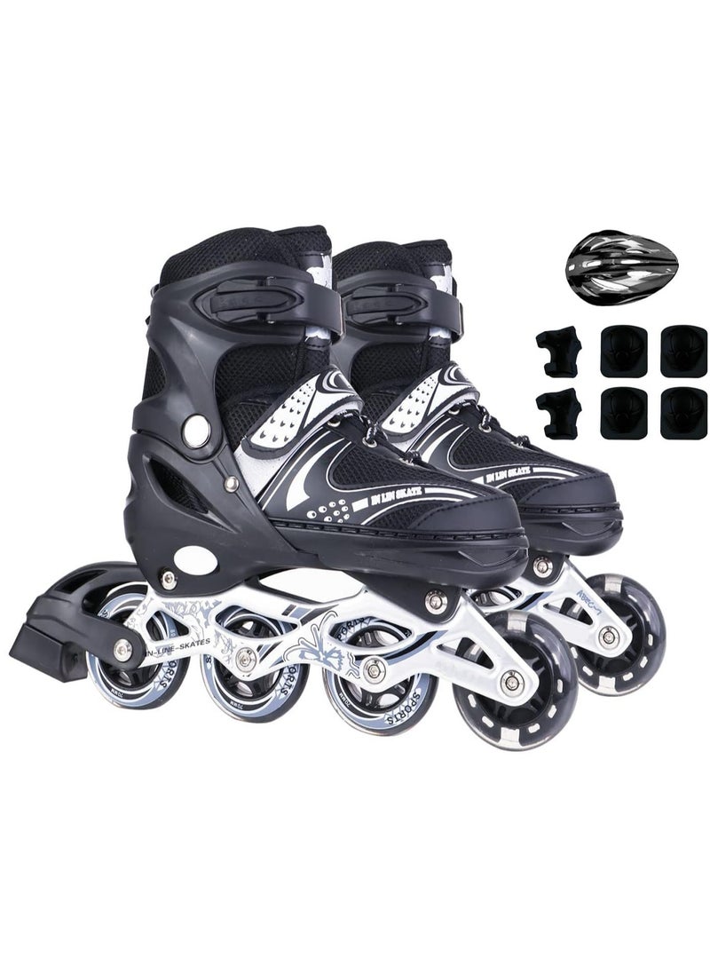 DubaiGallery Skateboard shoes with wheels Retractable Skateboarding Rollerblades Unisex Pulley Shoes Single Wheel Push Button Roller Skate Shoes Invisible pulley shoes Suitable for adults, children  - Image 1