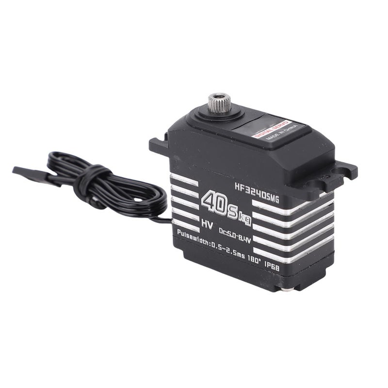 Metal Gear Servo Motor High Torsion For RC Car Crawler Robotics Remote Control Black - Image 5